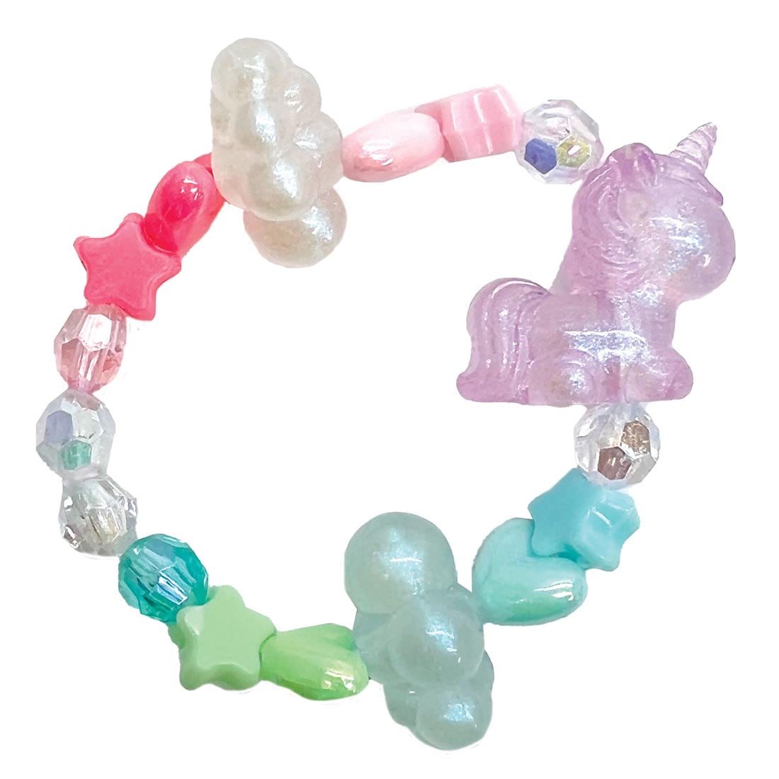 bracelet made with the Unicorn Bead Jewelry Jar