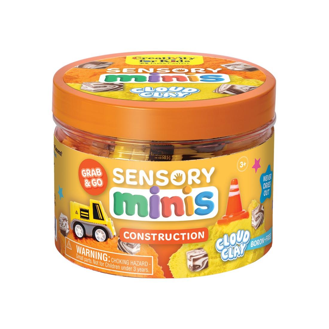 Jar of Sensory Minis: Construction