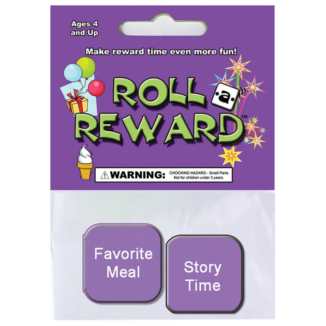 Roll A Reward Dice with sides like Favorite Meal and Story Time
