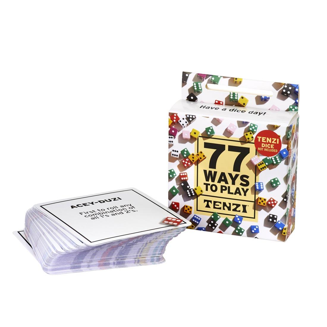 77 Ways to Play Tenzi Card Pack