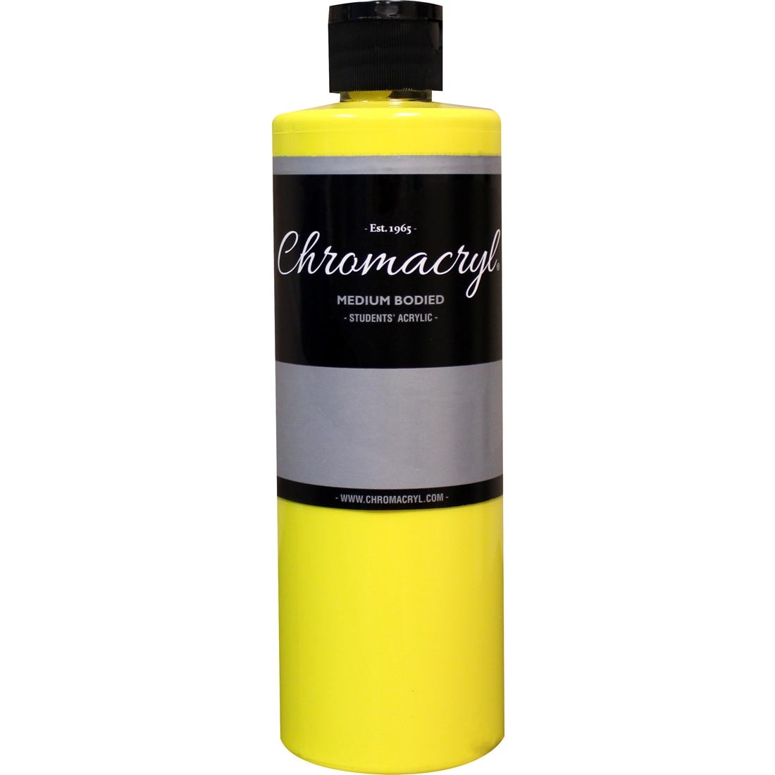 Bottle of Cool Yellow Chromacryl Students' Acrylic Paint