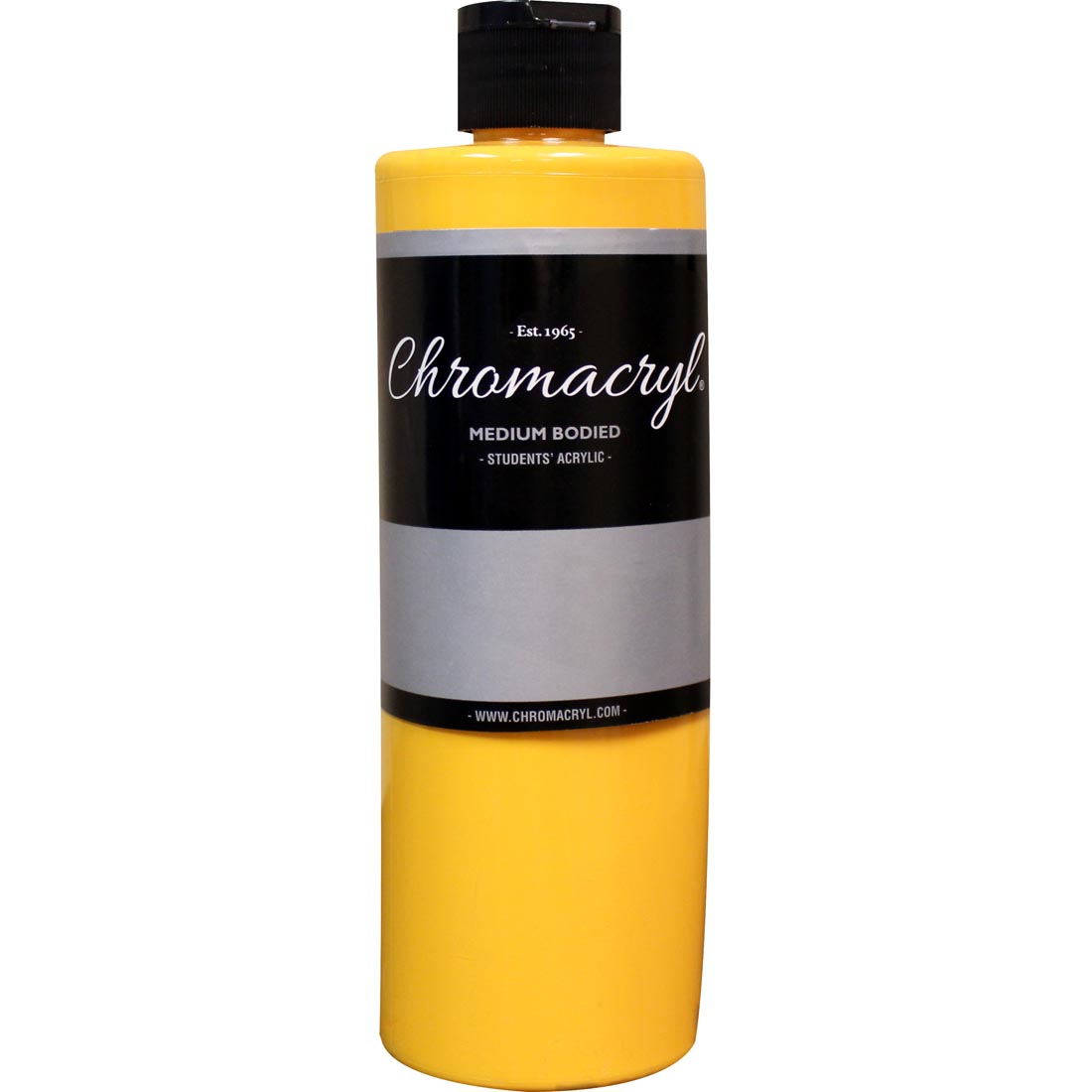Bottle of Warm Yellow Chromacryl Students' Acrylic Paint