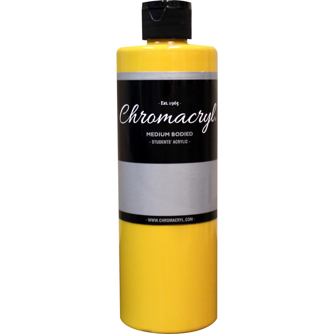 Bottle of Yellow Oxide Chromacryl Students' Acrylic Paint