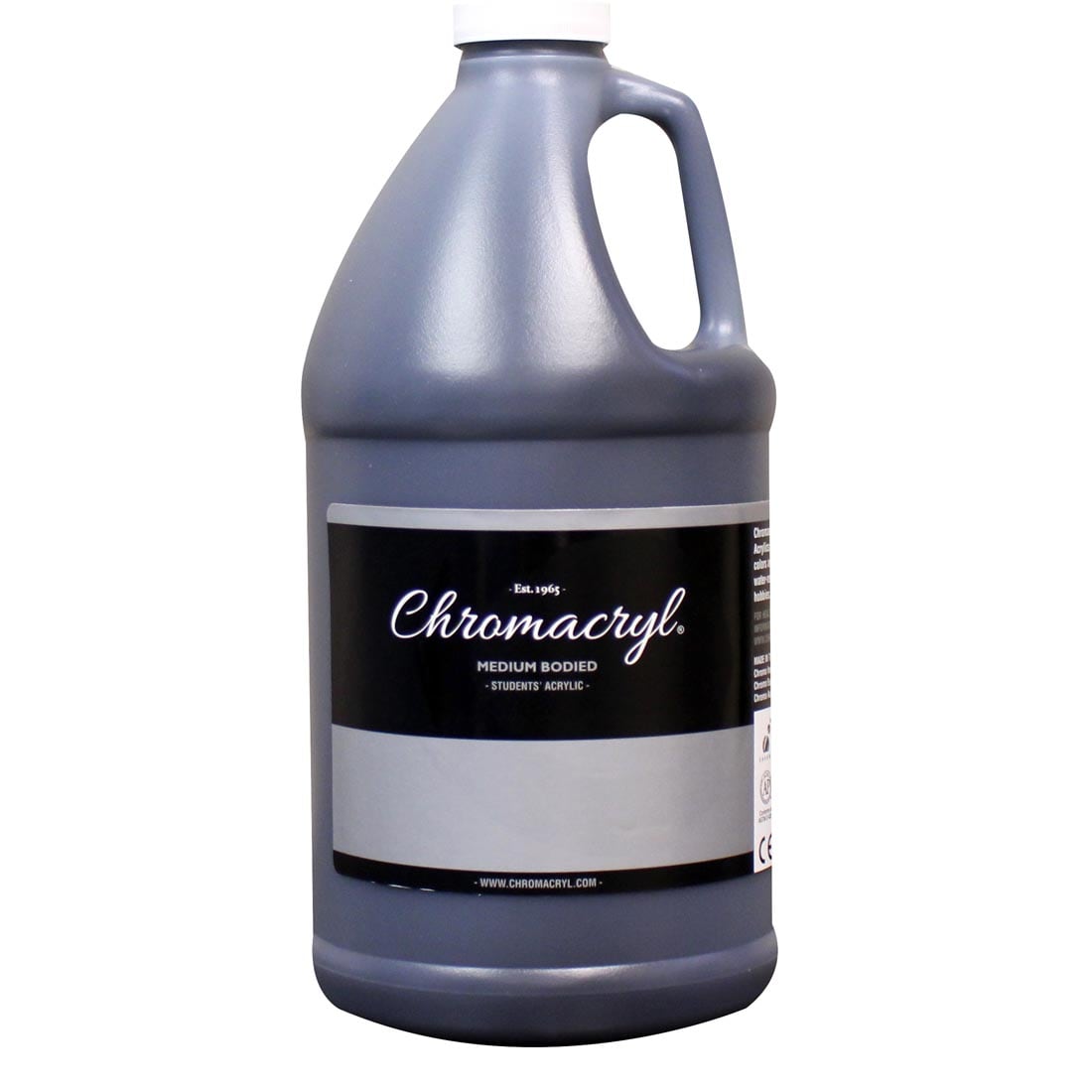 Black Chromacryl Students' Acrylic Paint 1/2 Gallon