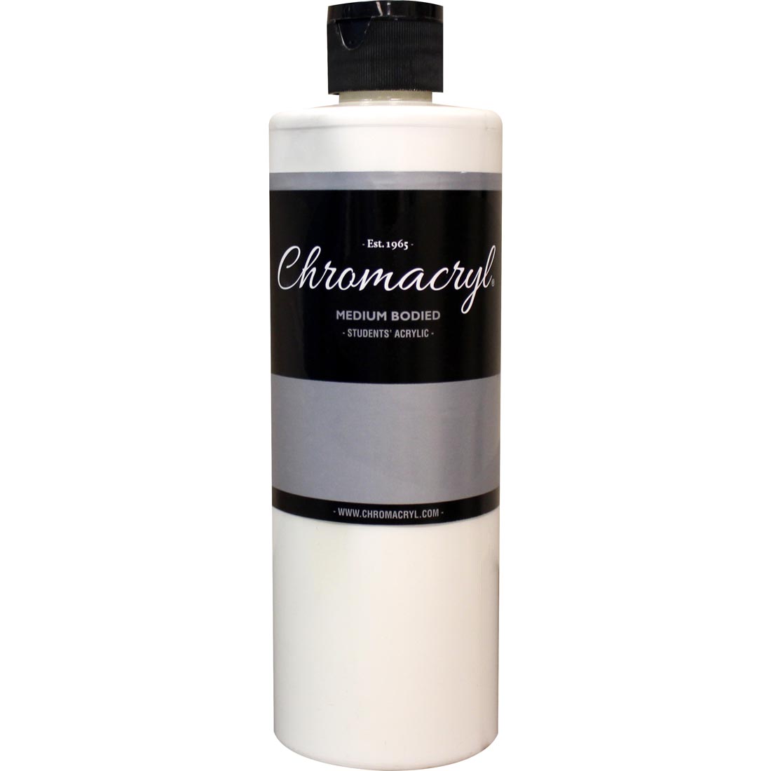 Bottle of Blockout White Chromacryl Students' Acrylic Paint