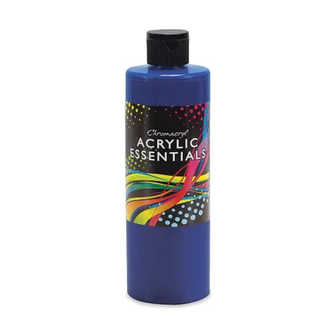 Bottle of Warm Blue Chromacryl Acrylic Essentials Paint