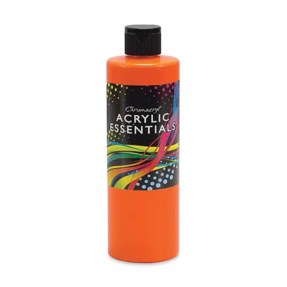 Bottle of Orange Chromacryl Acrylic Essentials Paint