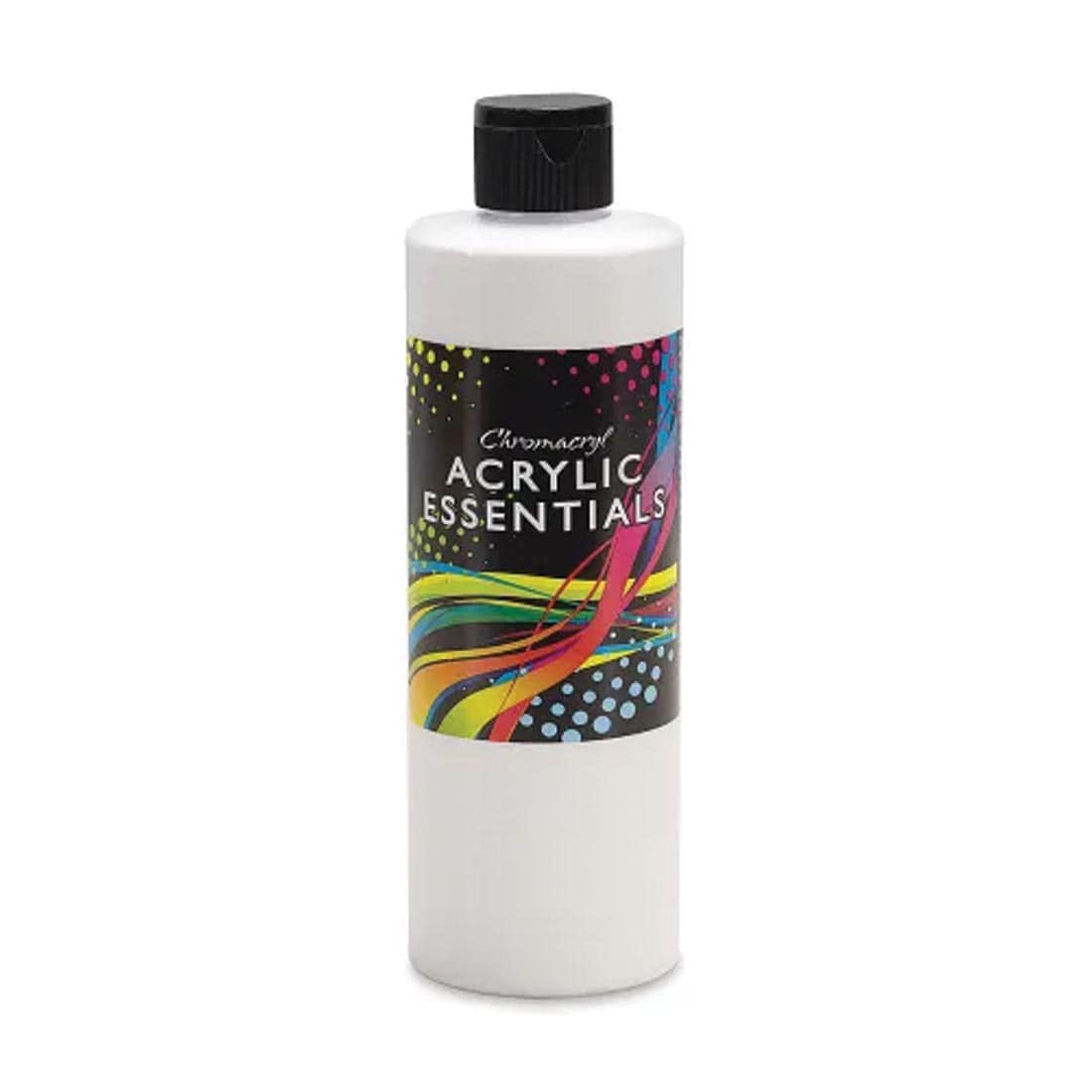 Bottle of White Chromacryl Acrylic Essentials Paint