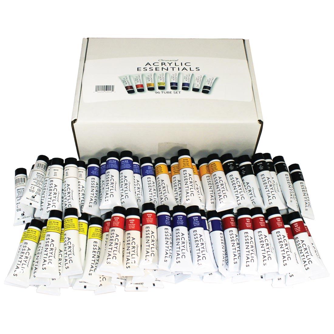 Chromacryl Acrylic Essentials 96-Tube Class Pack