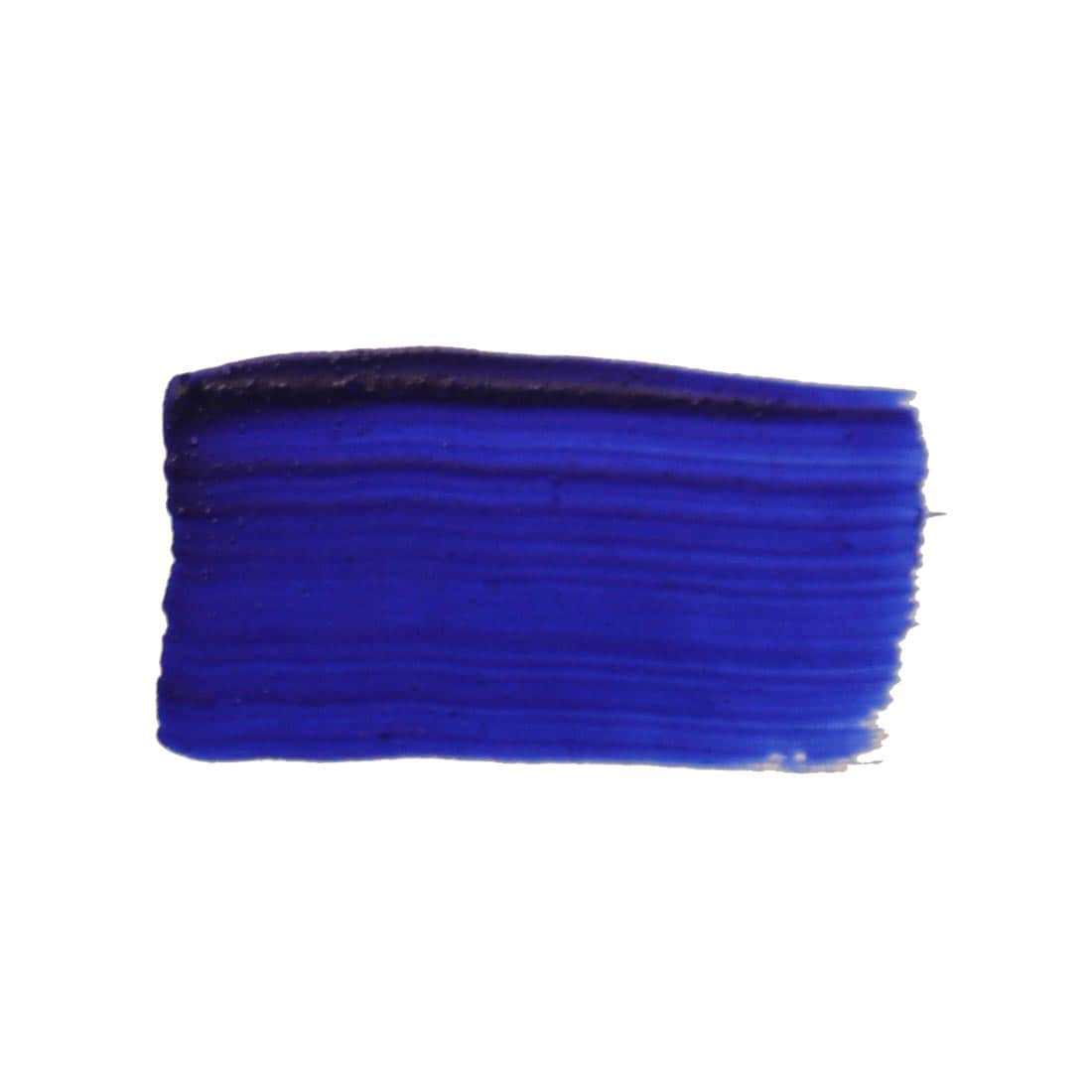 Brush stroke of Ultramarine Blue Atelier A2 Lightfast Heavy Body Artist Acrylic