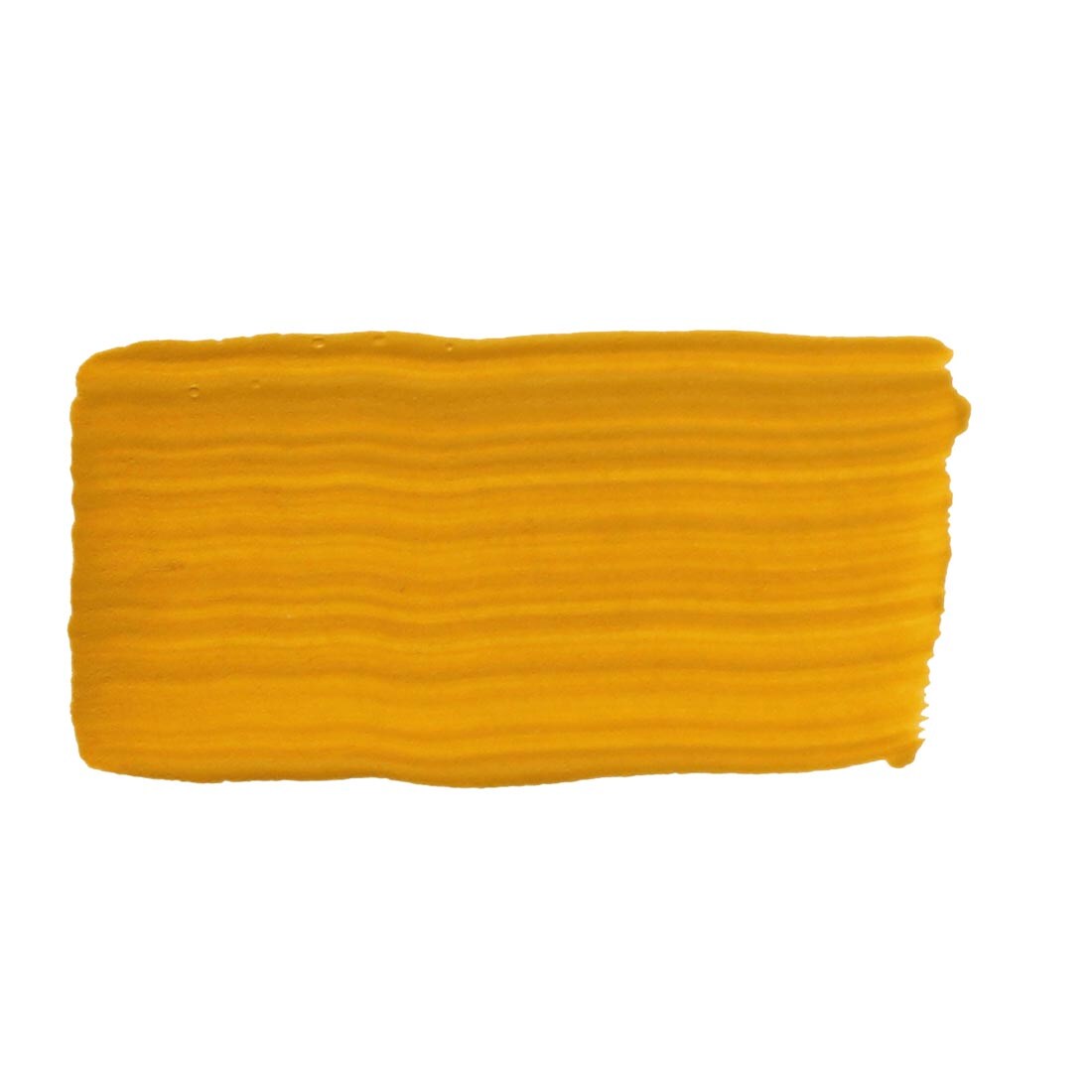 Brush stroke of Yellow Oxide Atelier A2 Lightfast Heavy Body Artist Acrylic