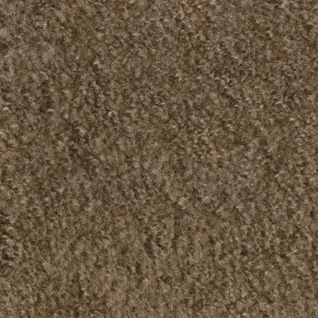 Mocha-colored carpet swatch from the Oval Rug by Carpets For Kids