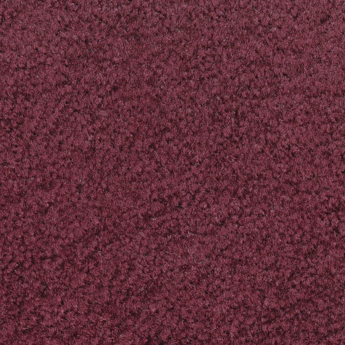 Cranberry-colored carpet swatch from the Oval Rug by Carpets For Kids