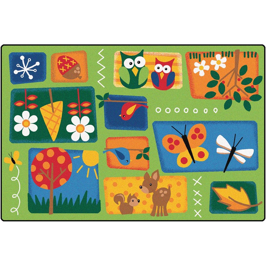 Nature's Toddler Rectangular Rug by Carpets For Kids