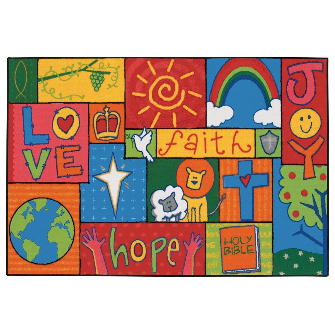 Inspirational Patchwork Kids Value Rug by Carpets For Kids