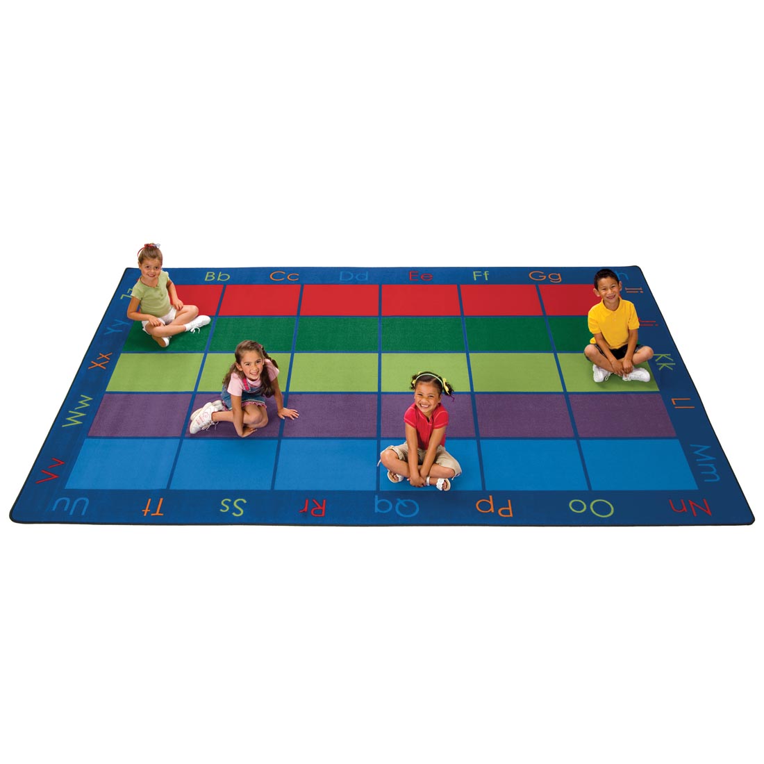 Colorful Places Rectangle Seating Rug by Carpets For Kids