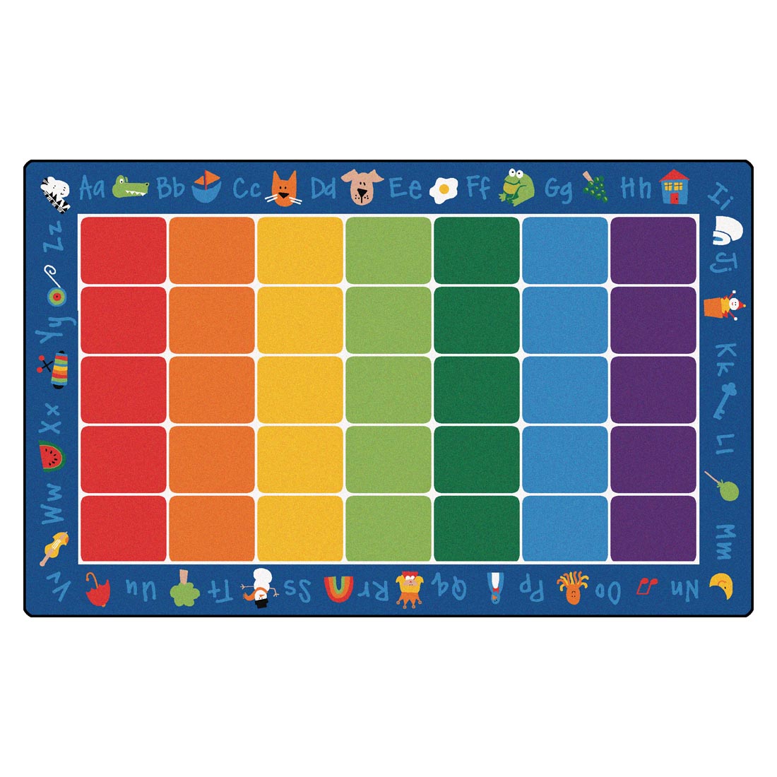 Fun With Phonics Rectangle Rug by Carpets For Kids