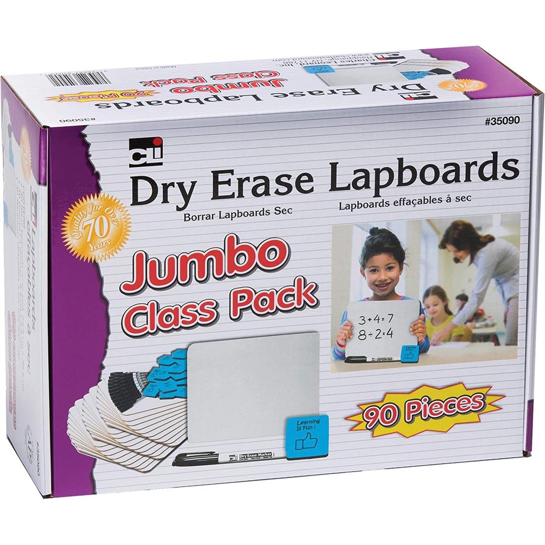 Box for the Dry Erase Lapboards Jumbo Class Pack By Charles Leonard