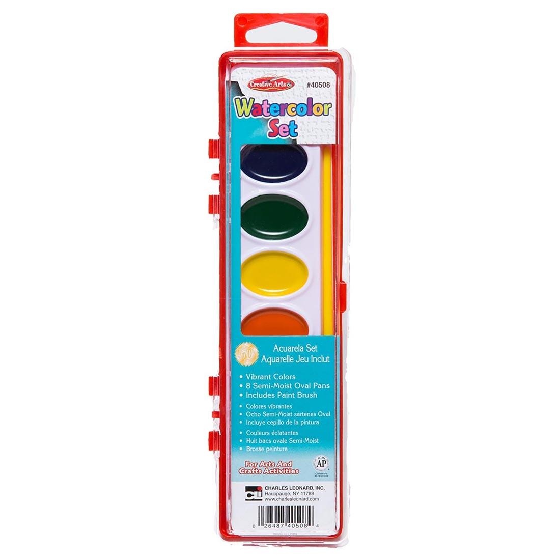 Creative Arts 8-Pan Water Color Set