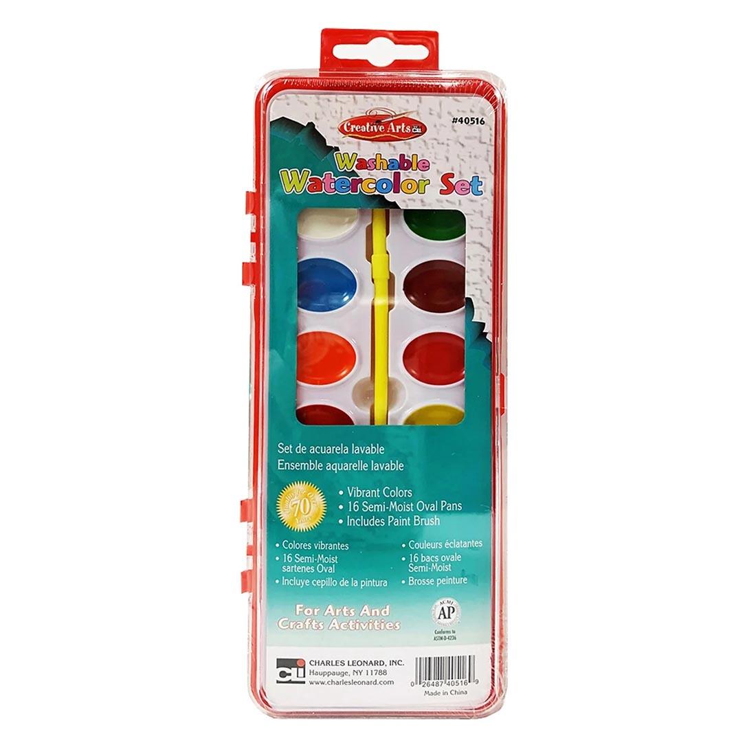 16-Color Watercolor Set by Creative Arts
