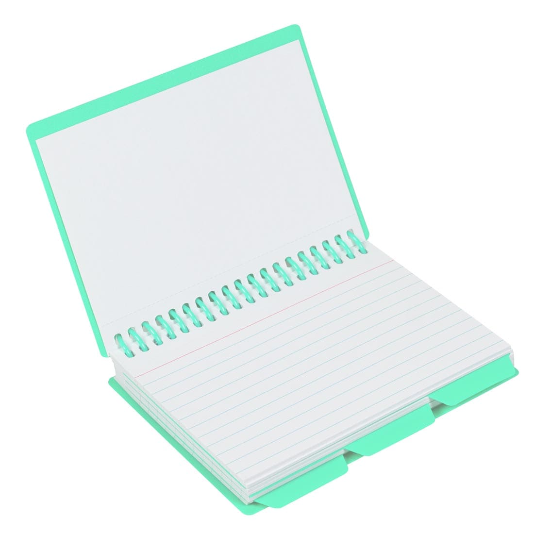 Open Index Card Notebook