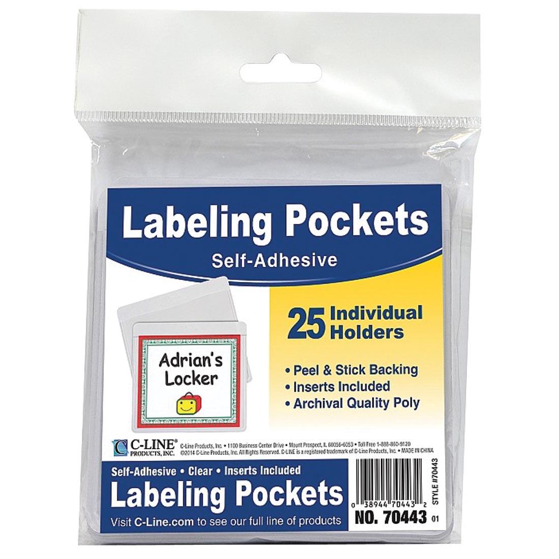 Self-Adhesive Labeling Pockets