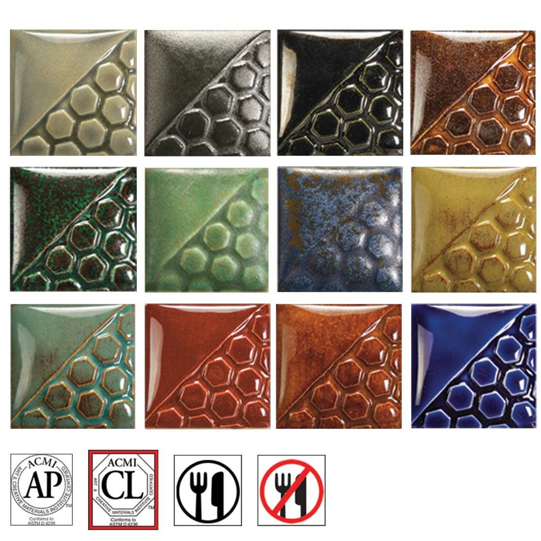 Mayco Elements Glaze 12Color Set United Art & Education