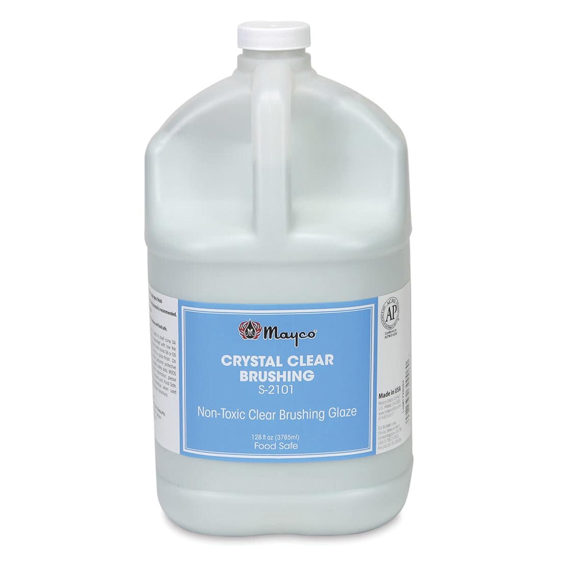 Mayco Crystal Clear Brushing Glaze Gallon jug