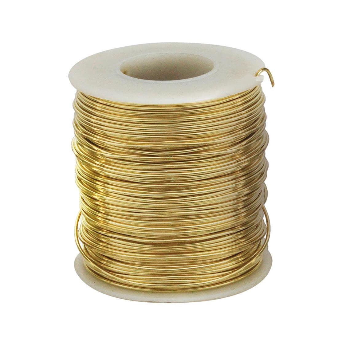 Parawire Brass Wire - 14-Gauge: 84 ft. Long