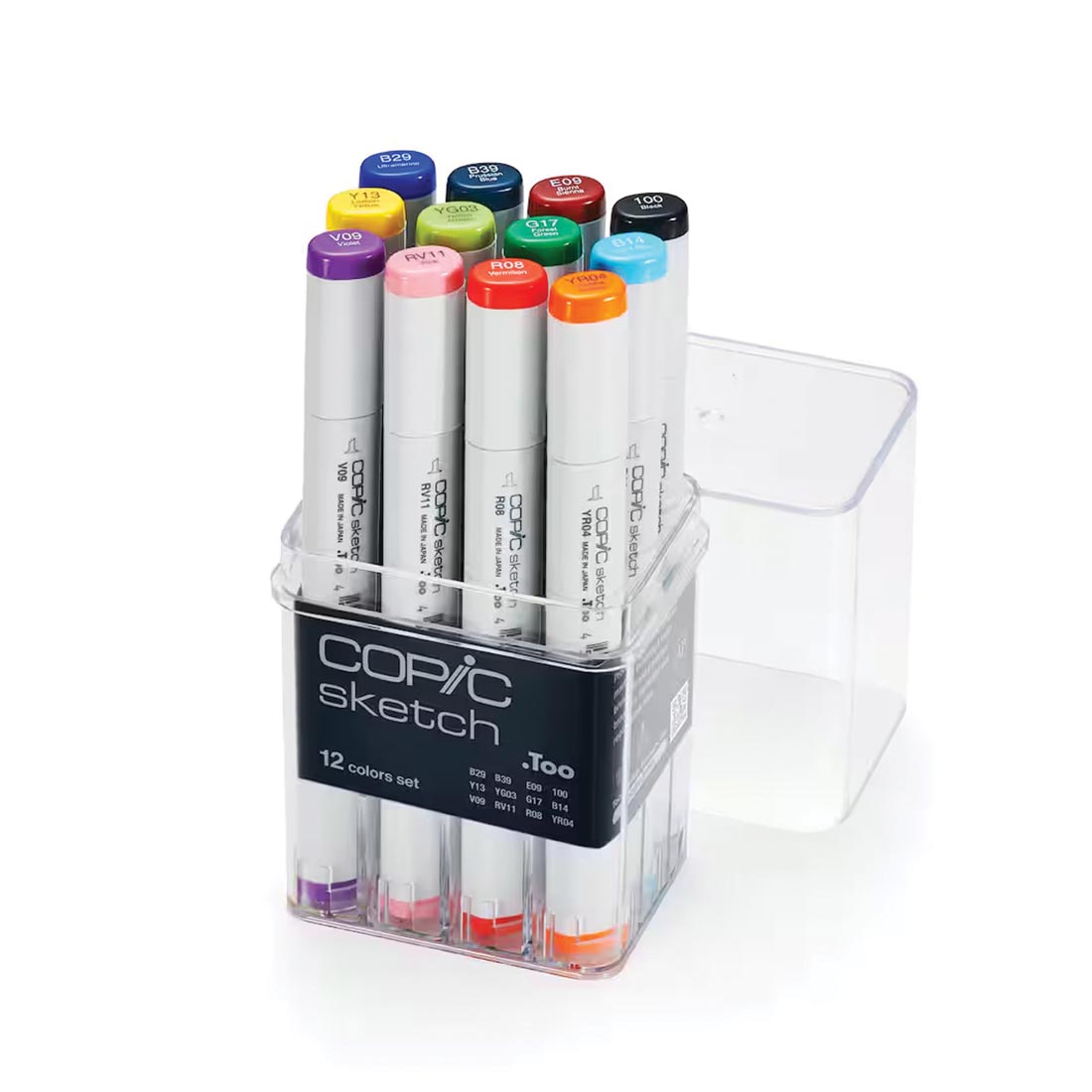 COPIC Sketch Markers 12-Color Set