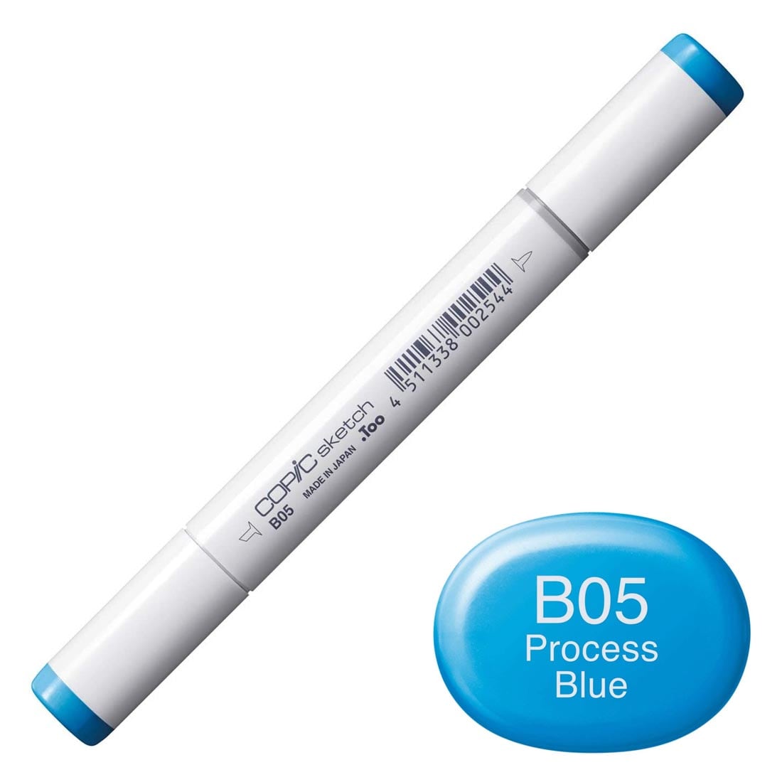 COPIC Sketch Marker with a color swatch and text of B05 Process Blue