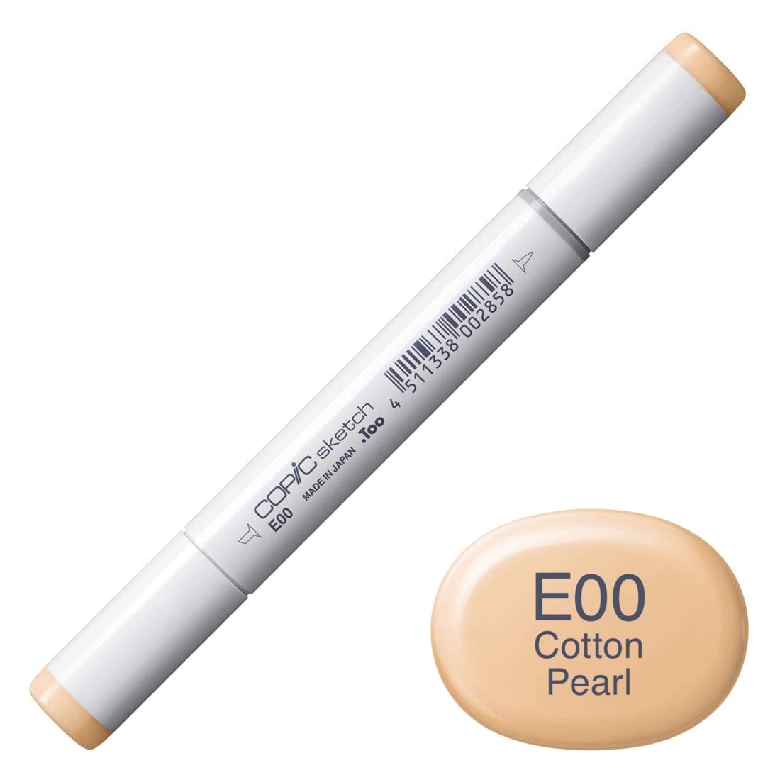 COPIC Sketch Marker with a color swatch and text of E00 Cotton Pearl