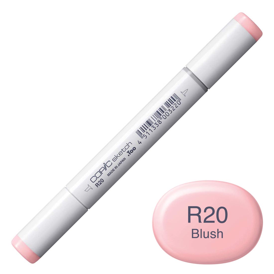 COPIC Sketch Marker with a color swatch and text of R20 Blush