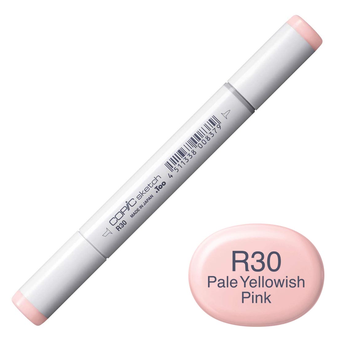 COPIC Sketch Marker with a color swatch and text of R30 Pale Yellowish Pink