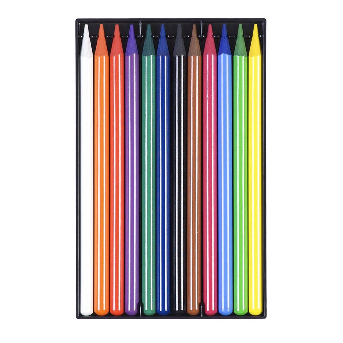 Koh-I-Noor Hardtmuth Woodless Colour Pencil 12-Color Set