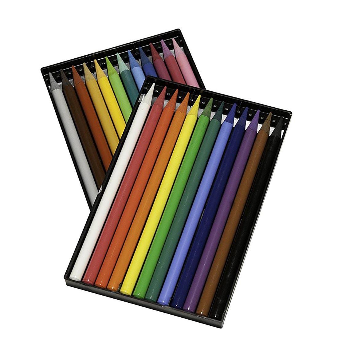 Koh-I-Noor Hardtmuth Woodless Colour Pencil 24-Color Set