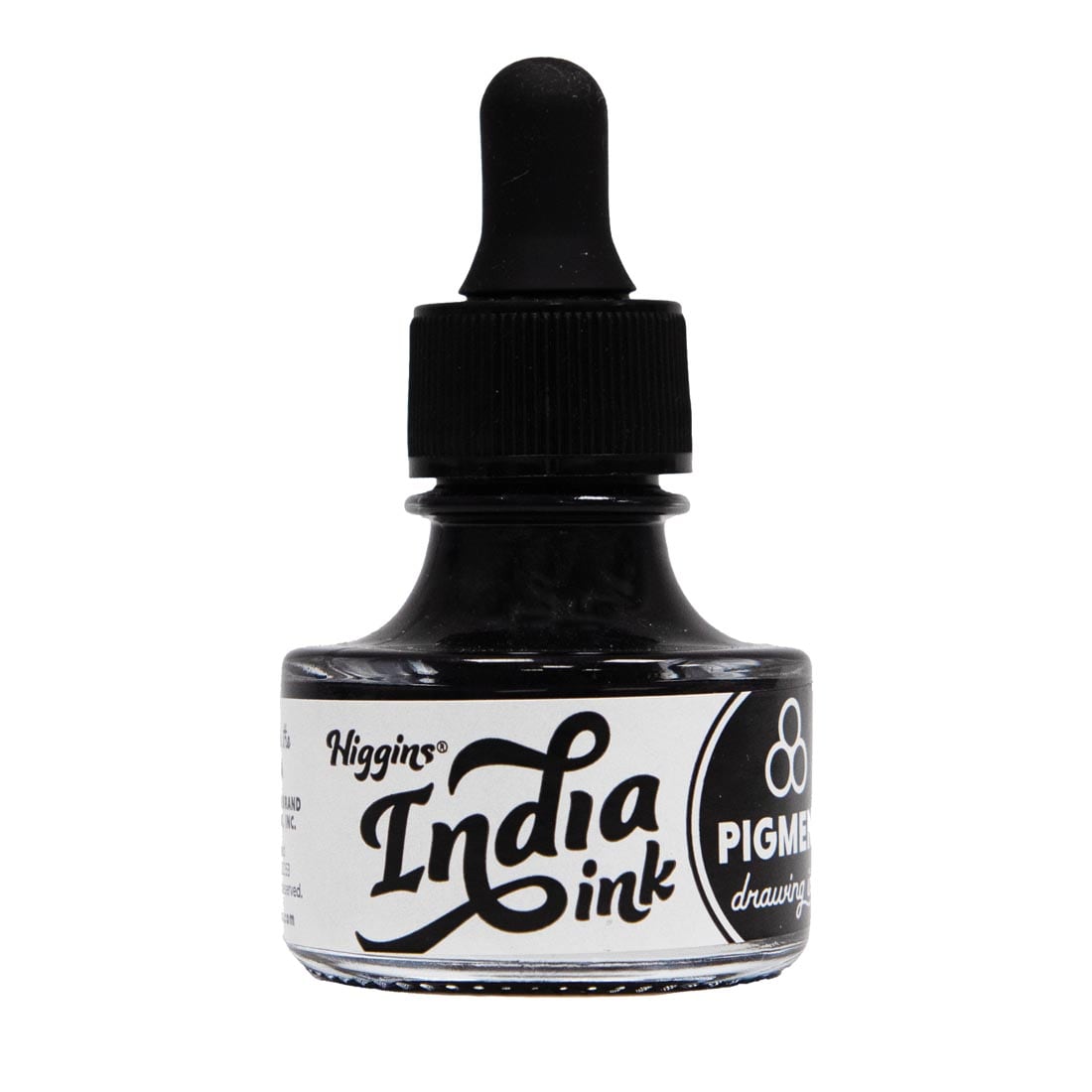 Higgins Black India Pigment-Based Waterproof Drawing Ink