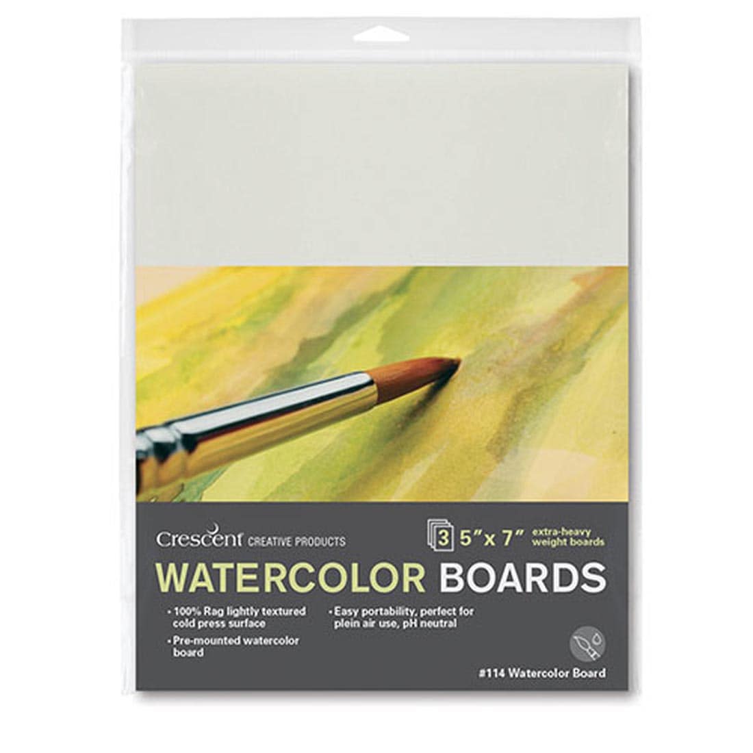 Package of Crescent #114 Watercolor Boards