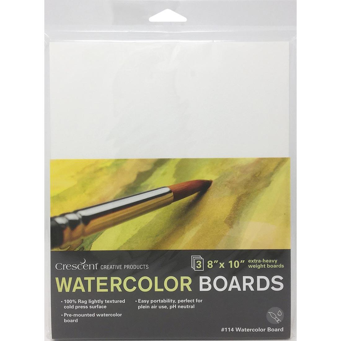 Package of Crescent #114 Watercolor Boards