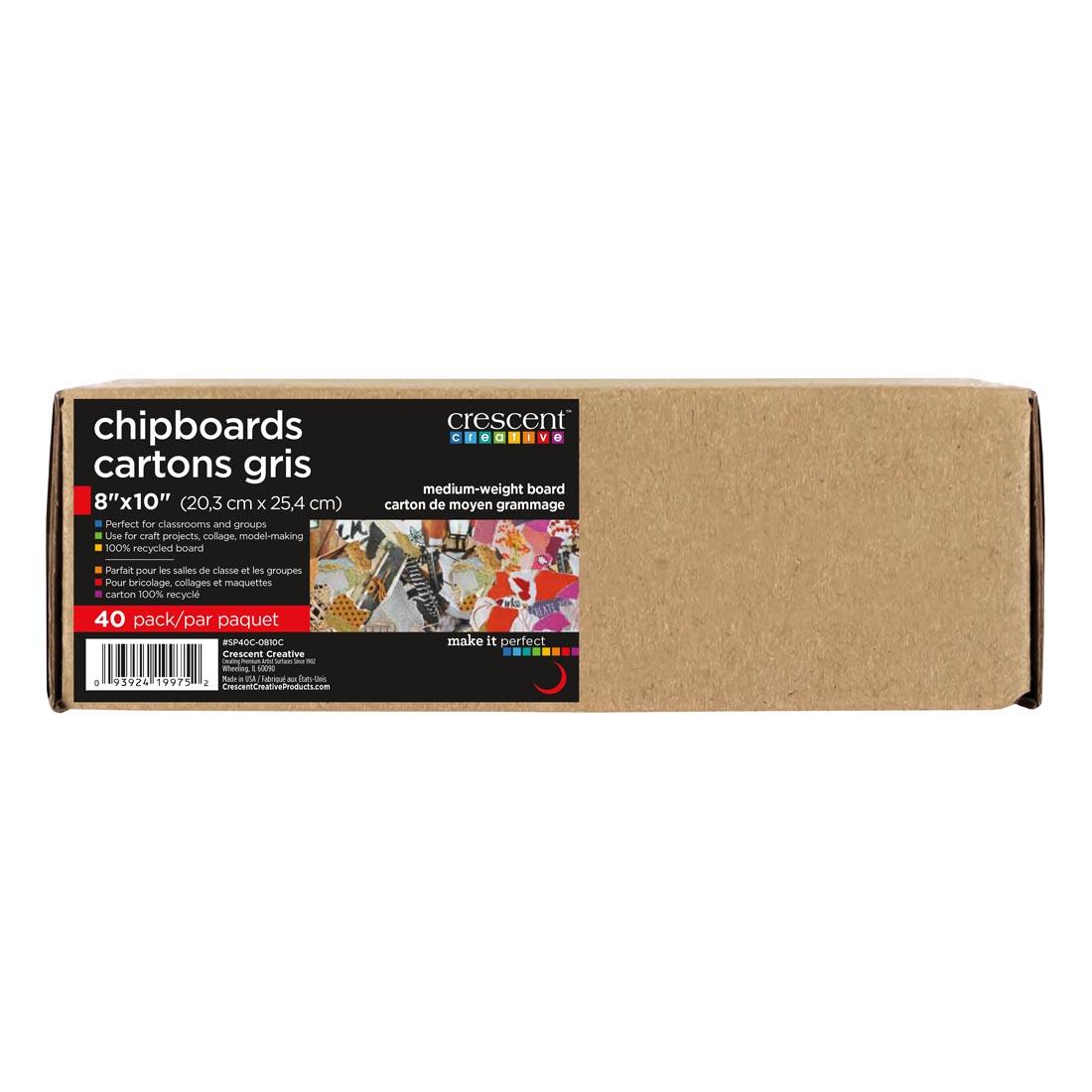 Crescent 8x10" Chipboard Mounting Boards Classroom Pack