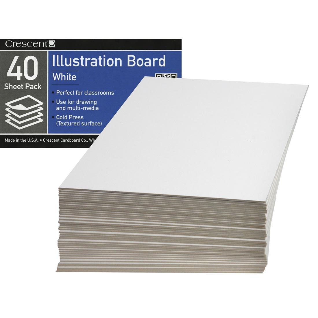 Crescent #99 Illustration Board 40-Sheet Pack