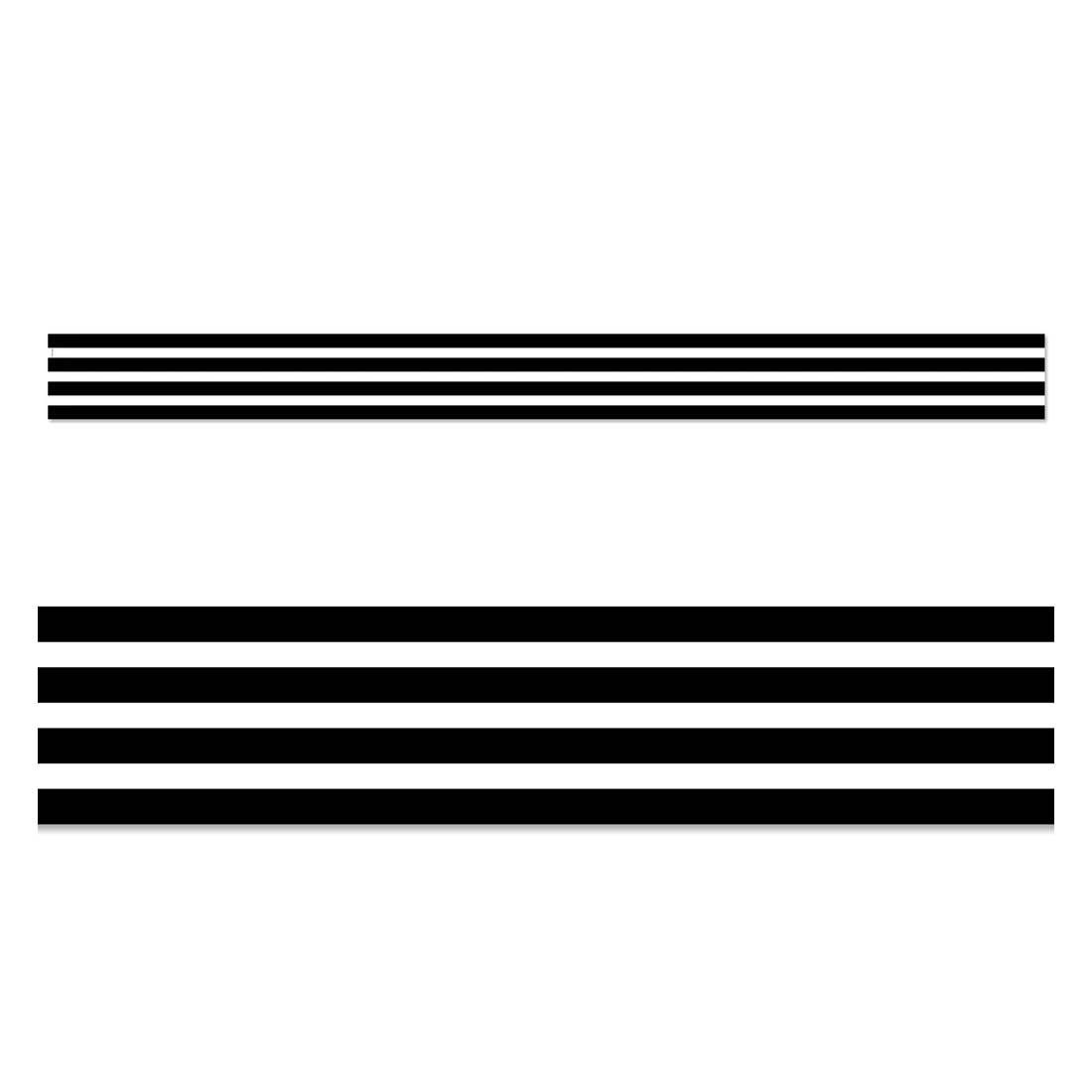 Black Stripes EZ Border By Creative Teaching Press, with horizontal black and white stripes