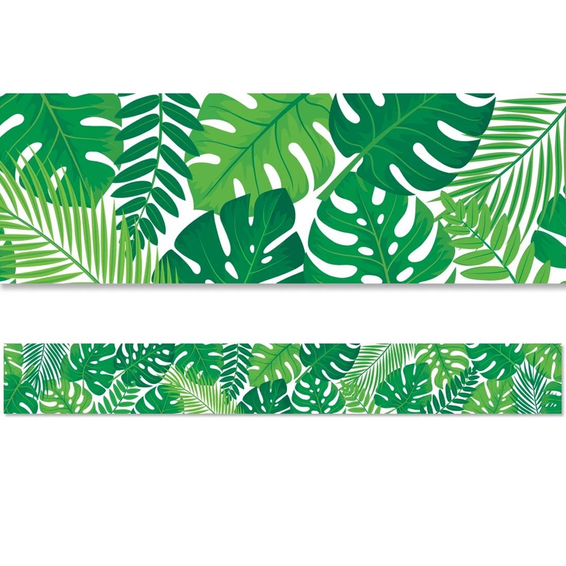 Palm Paradise Tropical Leaves EZ Border by Creative Teaching Press