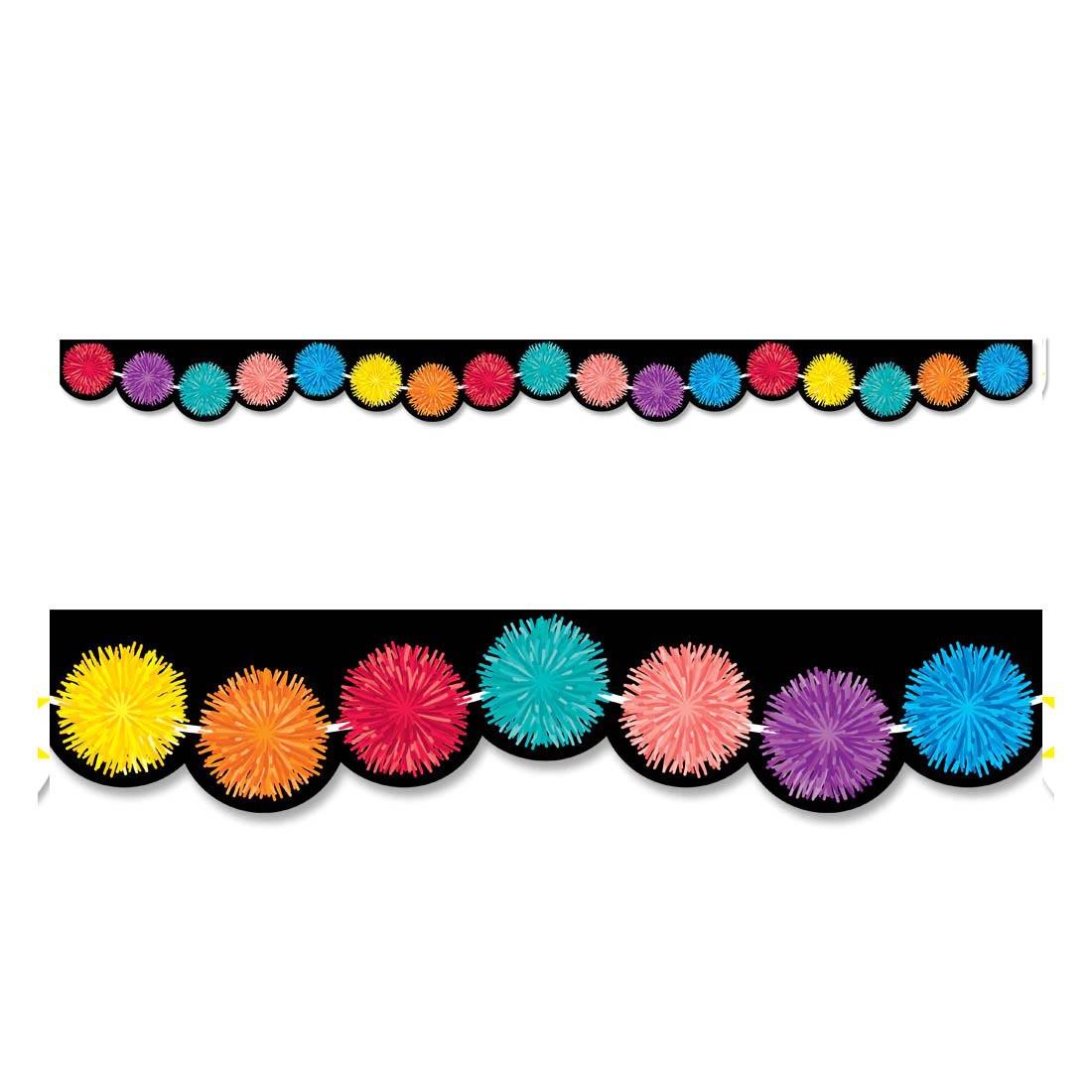 Pom-Poms EZ Border By Creative Teaching Press