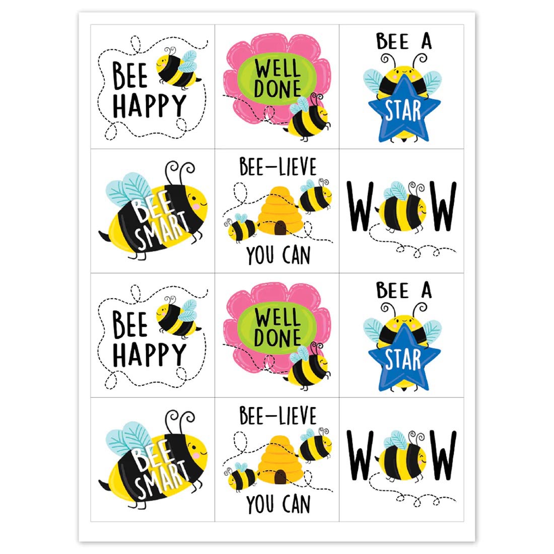Busy Bees Reward Stickers By Creative Teaching Press