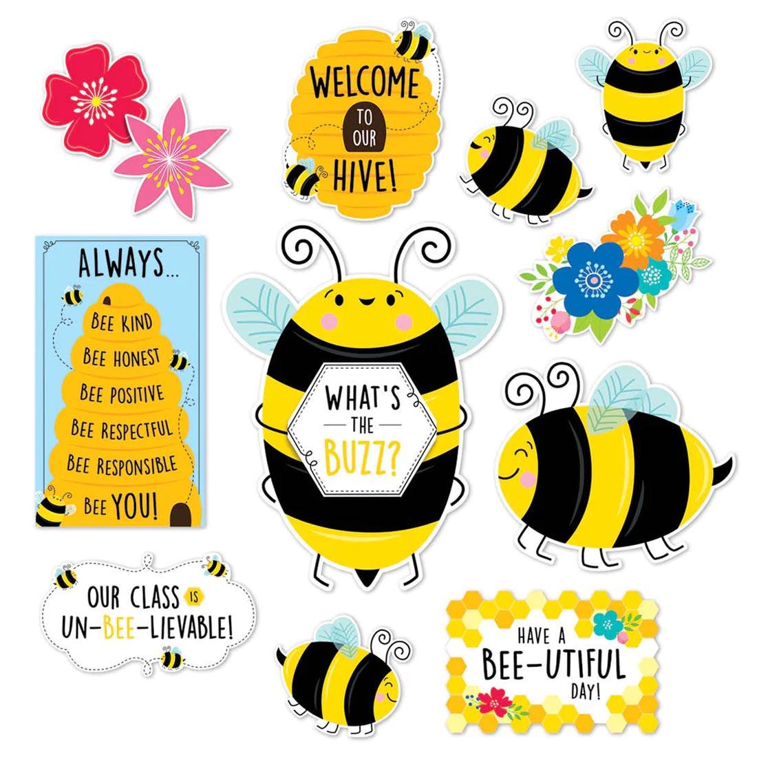 Busy Bees Bulletin Board Set By Creative Teaching Press