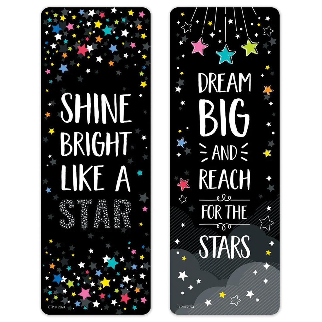Two Positive Mindset Bookmarks from the Star Bright collection by Creative Teaching Press