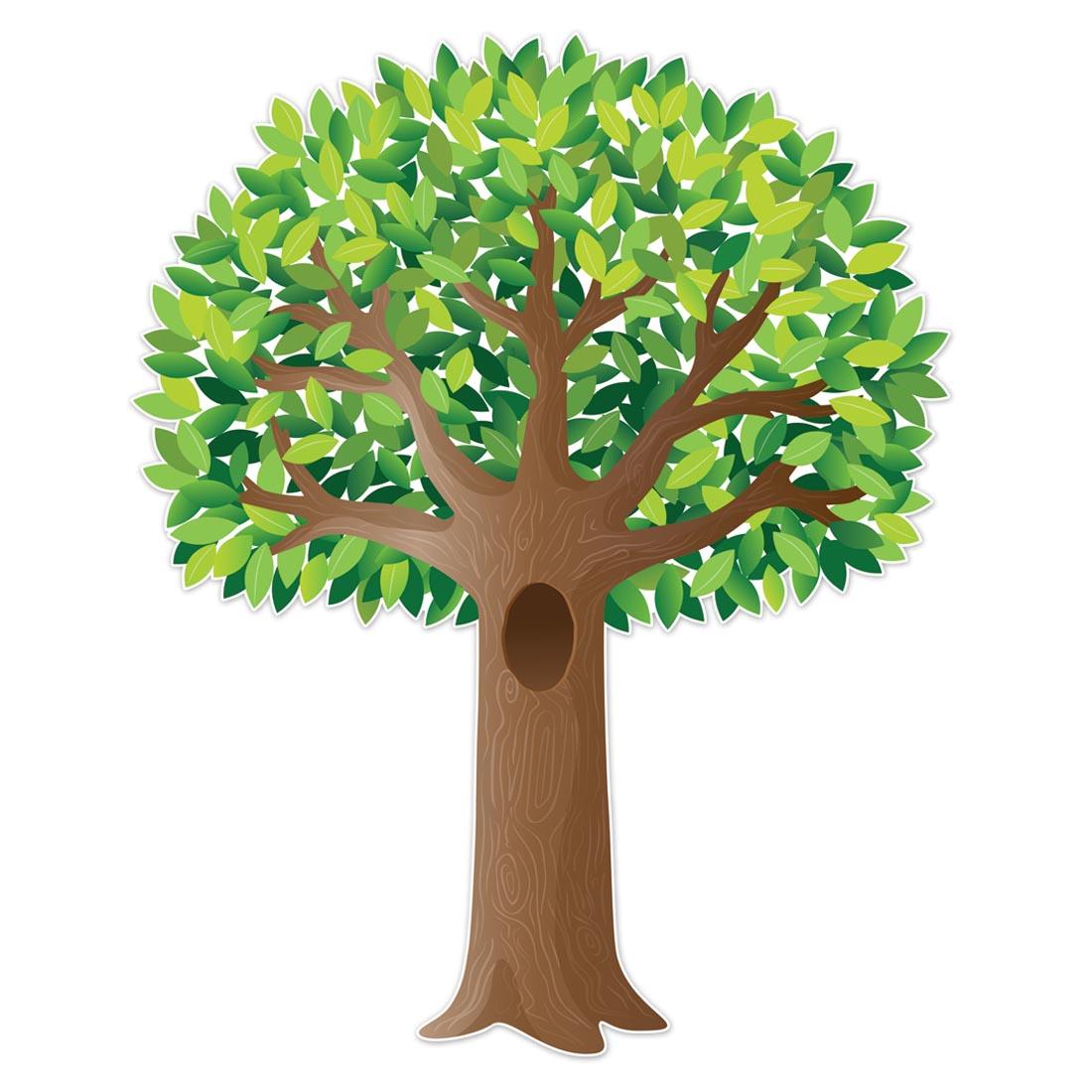 assembled tree from the Jumbo Tree Bulletin Board Set from the Apple Time collection by Creative Teaching Press