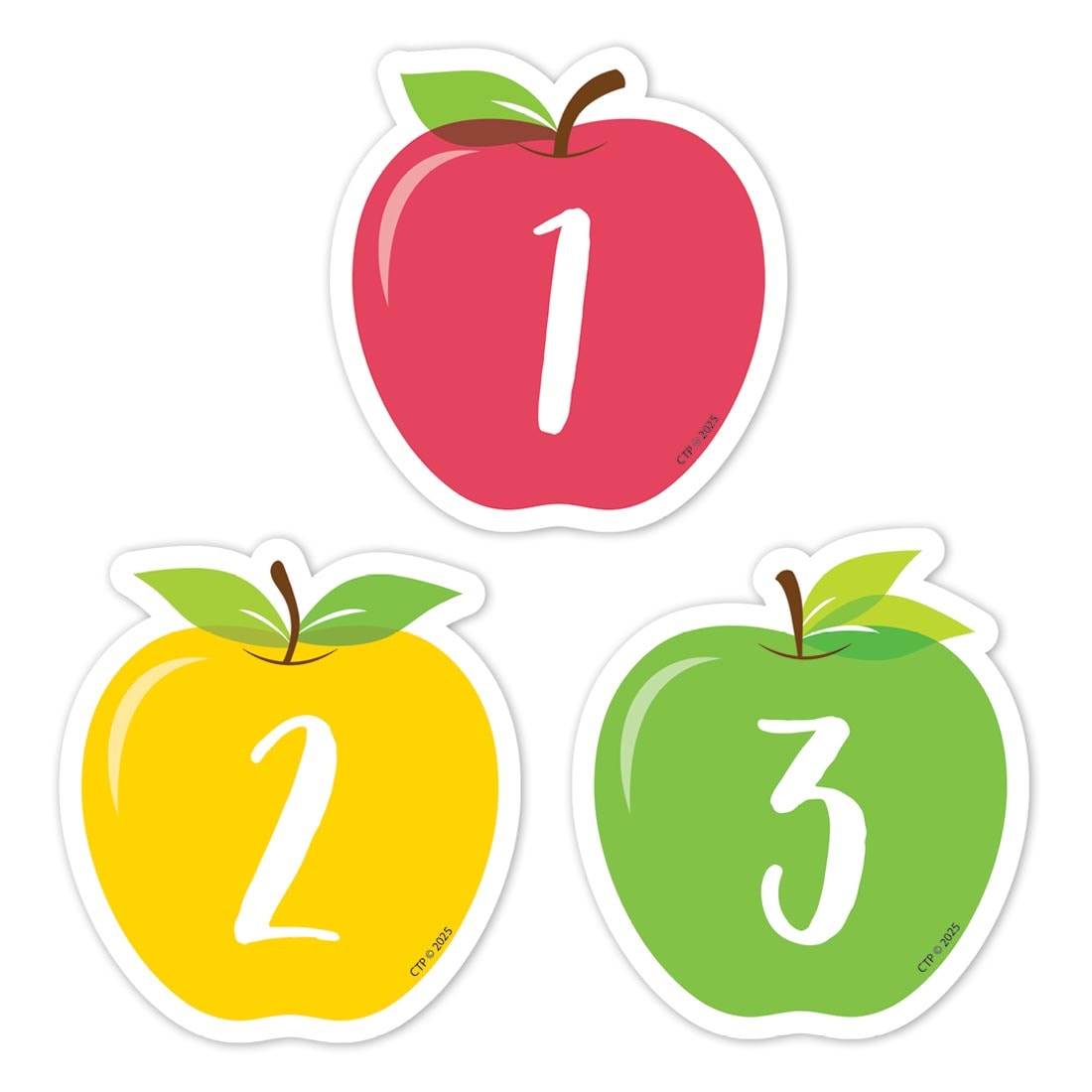 three Apples Calendar Days from the Apple Time collection by Creative Teaching Press
