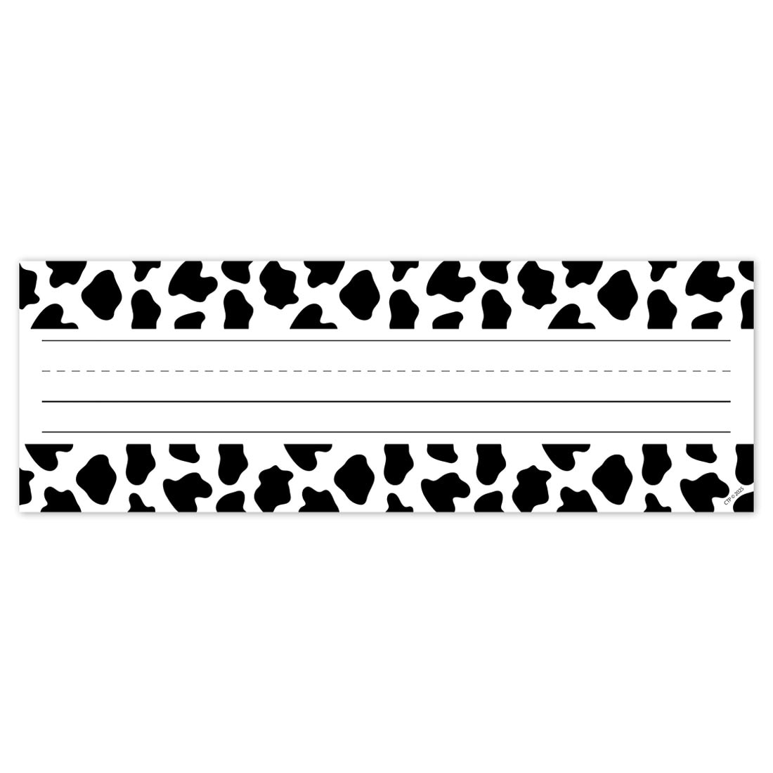 Cow Print Name Plate from the Farm Friends collection by Creative Teaching Press